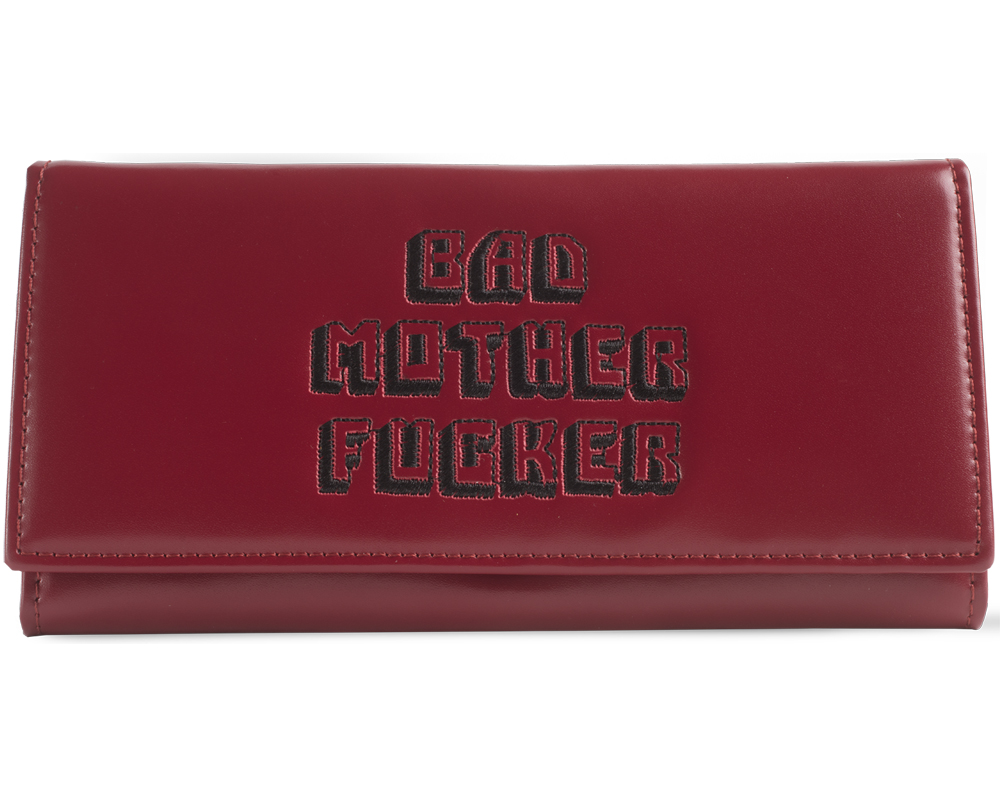 Pink Embroidered Wallet