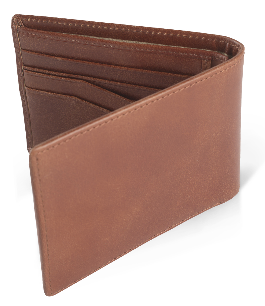 Premium Brown Embroidered Wallet