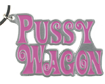 Pussy Wagon Metal Key Chain